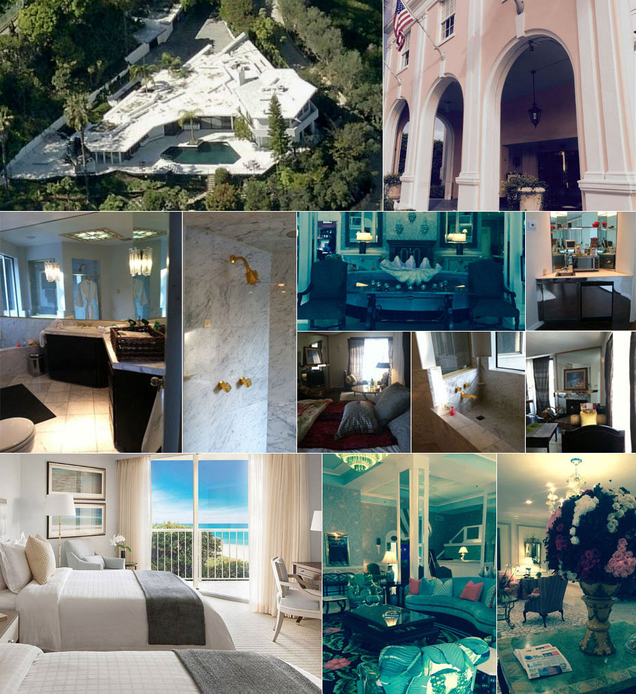 The Scott Bel-Air and Hotel Collage