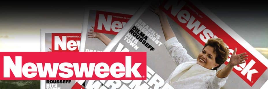 The Scott Press Room Page Background Picture with the Cover of the Newsweek Magazine if a luxury rehab